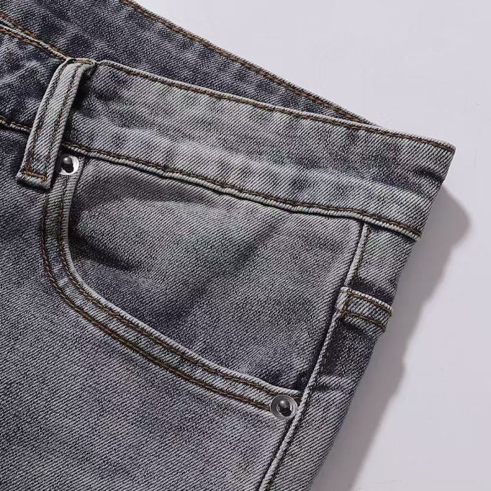 Ksubi 1:1 quality version Wash Multi Logo Numeral Embroidered Patch Slim Skinny Jeans 29499763