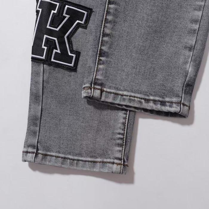 Ksubi 1:1 quality version Wash Multi Logo Numeral Embroidered Patch Slim Skinny Jeans 29499763