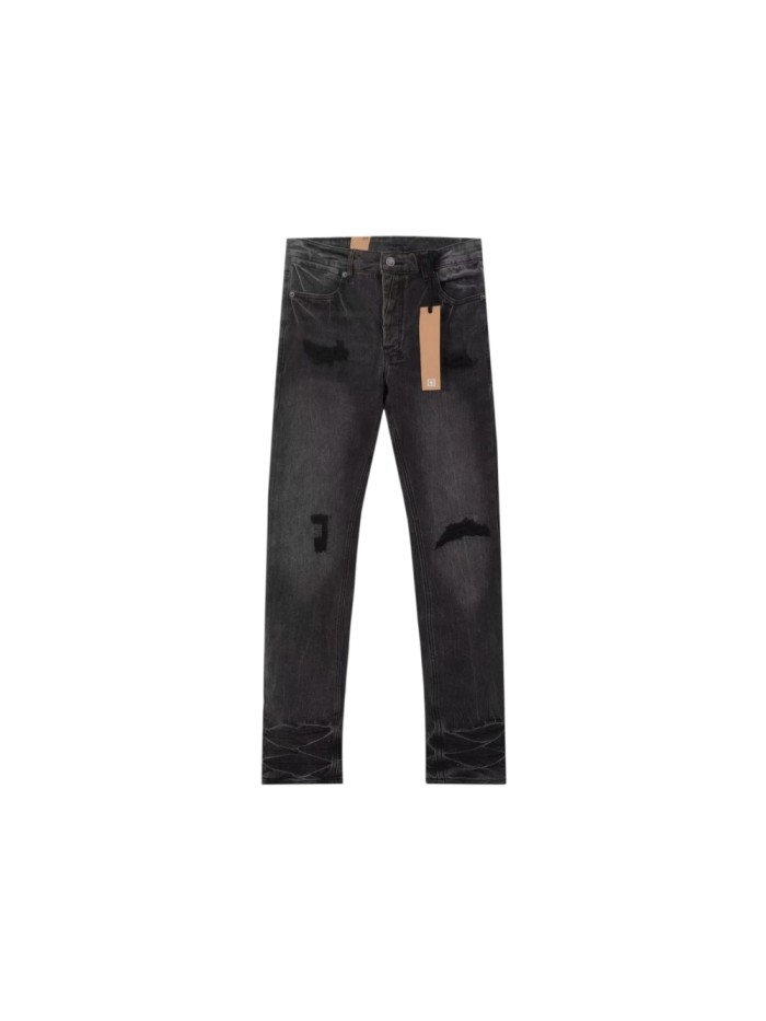 Ksubi 1:1 quality version Vintage Wash Back Pocket Print Ripped Distressed Slim Skinny Jeans 29499643