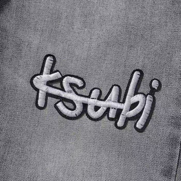 Ksubi 1:1 quality version Wash Multi Logo Numeral Embroidered Patch Slim Skinny Jeans 29499763