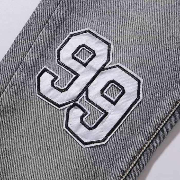 Ksubi 1:1 quality version Wash Multi Logo Numeral Embroidered Patch Slim Skinny Jeans 29499763