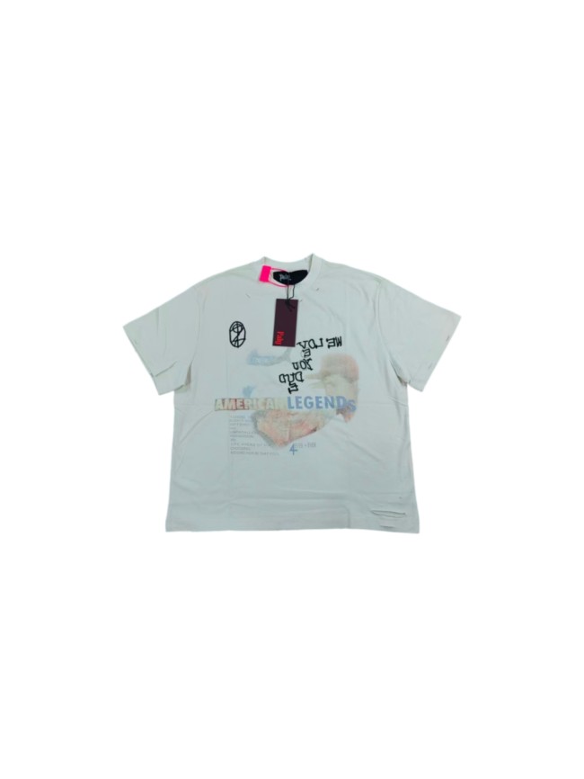 Paly Hollywood American Legend Embroidered Print Tee 28756449