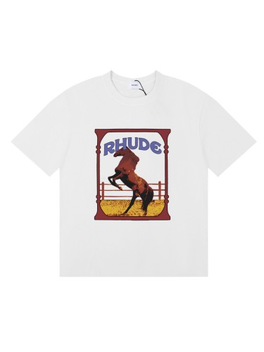 [50% Off]Rhude Horse Photo Print Tee 3 colors 28117989