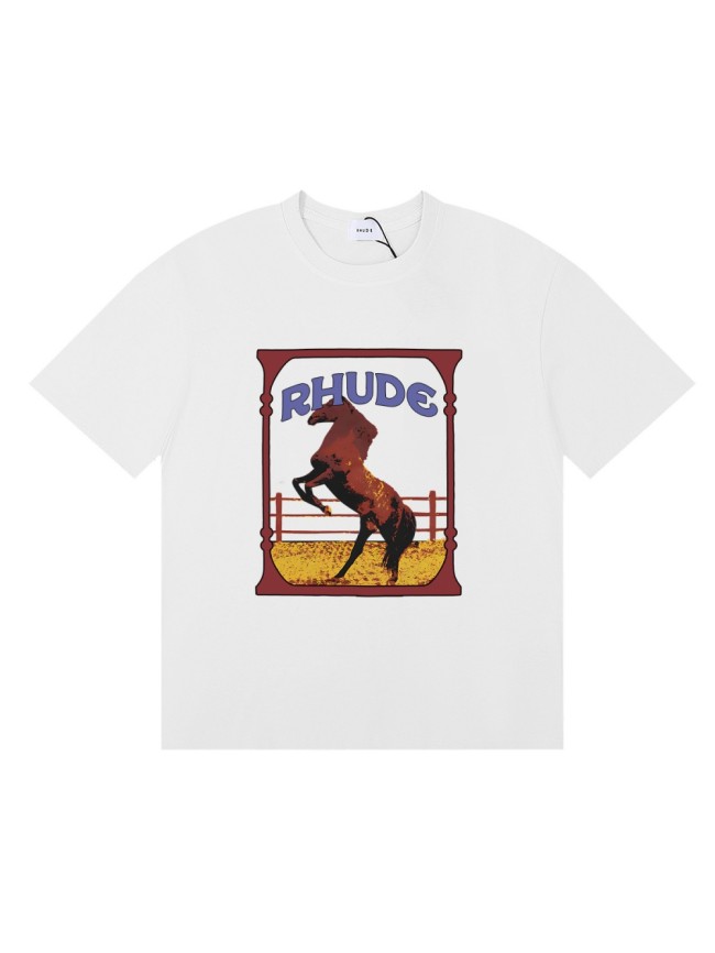 [50% Off]Rhude Horse Photo Print Tee 3 colors 28117989