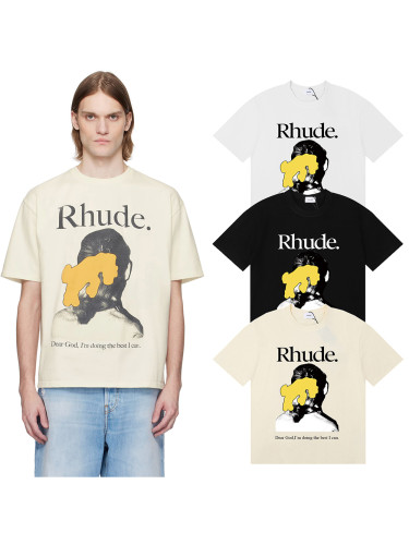 [50% Off]Rhude Girls Ponytail Print Tee 3 colors 28128514