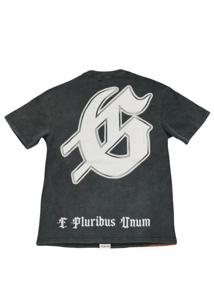 [50% Off]Godspeed Fallen Skull Print Washed Version Tee 2 colors 27890845
