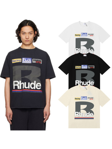 [50% Off]Rhude Large Letter Print Tee 3 colors 27972558