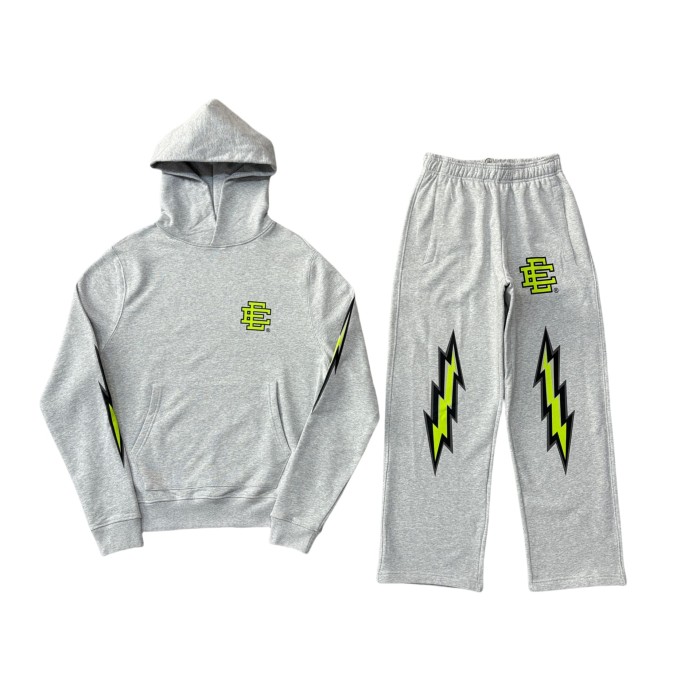 [50% Off]Eric Emanuel 1:1 quality version Lightning Star Hoodie & Pants Set 27922085