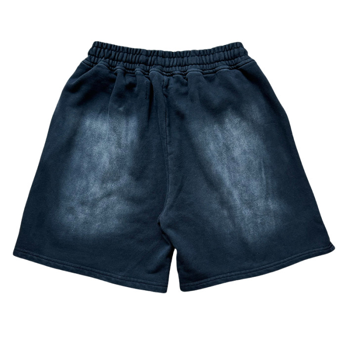 [50% Off]Hellstar Studio Sounds of Heaven Little Boy Printed Washed Version Tee & Shorts Set 28113692