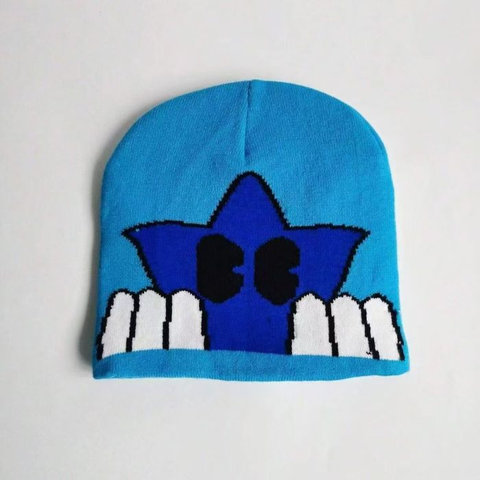 Candy Color Skateboarding Star Jacquard Warm Cold beanie 7 colors 27082502