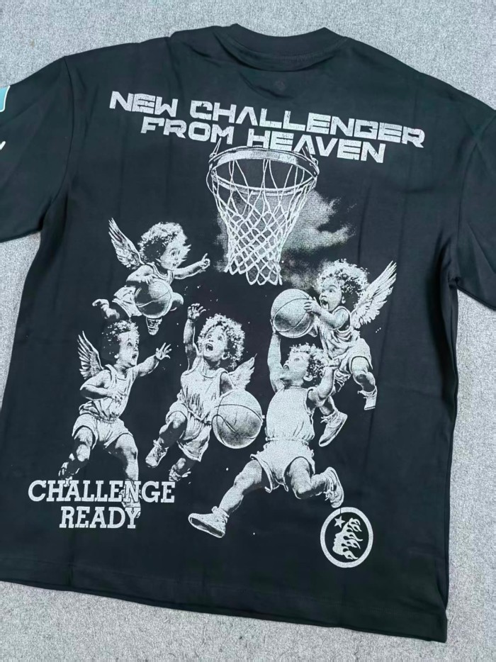 Hellstar Studio Angel Children Basketball Game Print Long Sleeve T-Shirt 2 colors 28704410