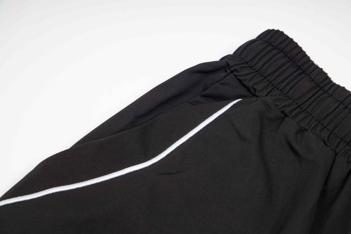 Godspeed White Piping Racing Script Applique Embroidery Wide Leg Track Pants 4 colors 29509287