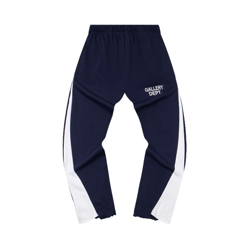 GaIIery Dept. Side Color Block Letter Print Raw Hem Straight Leg Track Pants 4 colors 29510761