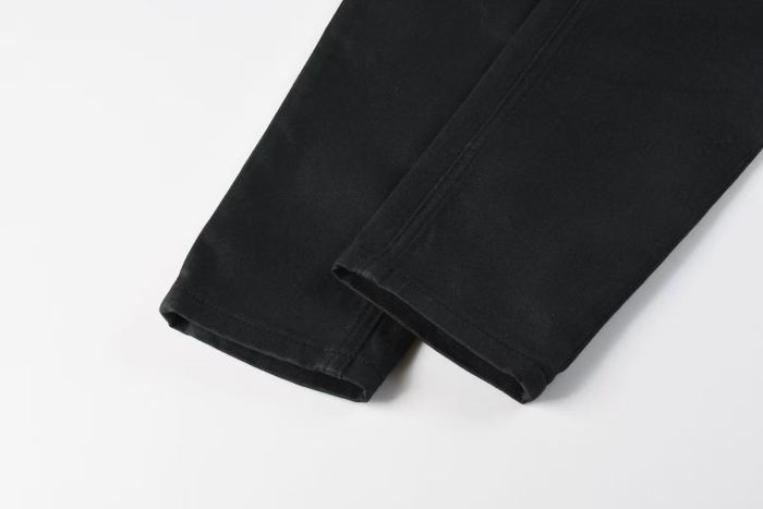 Ksubi 1:1 quality version Coated MMXX Embroidery Bandana Print Leather Patch Slim Fit Jeans 29510823