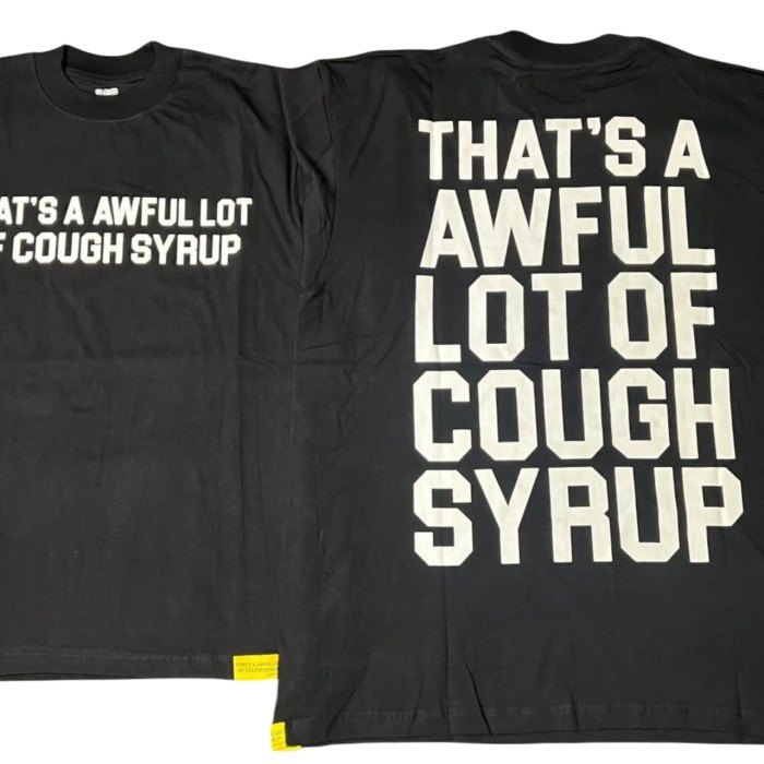 [50% Off]Cough Syrup Cartoon Graffiti Alphabet Portrait Printed Tee 8 colors 28270666
