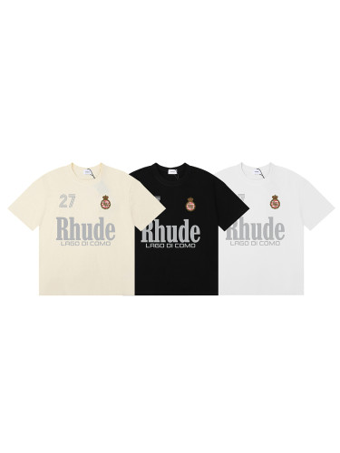 [50% Off]Rhude LAGO DI COMO Printed Tee 3 colors 28298564