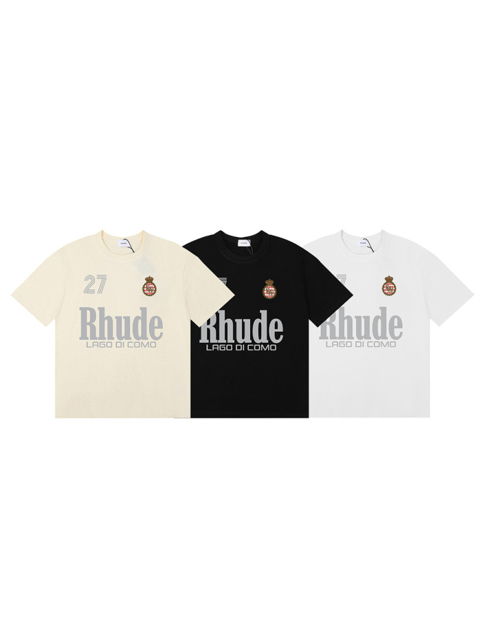 [50% Off]Rhude LAGO DI COMO Printed Tee 3 colors 28298564