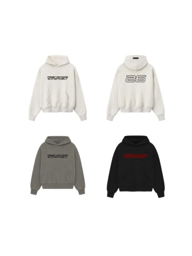 Fear Of God (Essentials) Chest Racing Letter Back 26 Racing Number Oversized Hoodie 3 colors 29520388