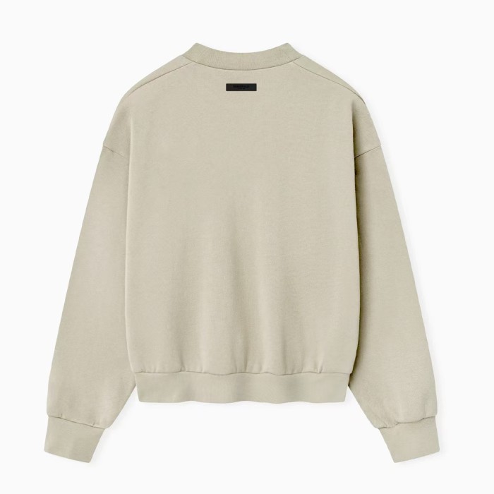 Fear Of God (Essentials) Arched Letter Cursive Script Oversized Crewneck Sweatshirt 3 colors 29520380