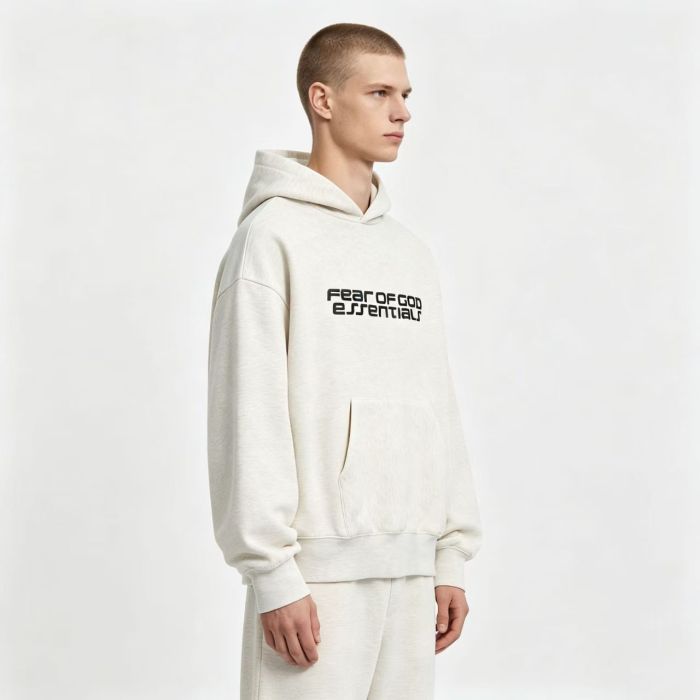 Fear Of God (Essentials) Zone Silicone Letter 2025 Holiday Print Hoodie 2 colors 29520396