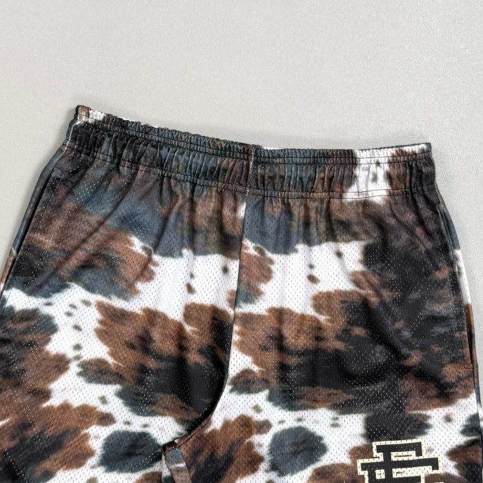 Eric Emanuel 1:1 quality version Tie Dye Splash Ink All Over Mesh EE Logo Loose Athletic Shorts 3 colors 29523768