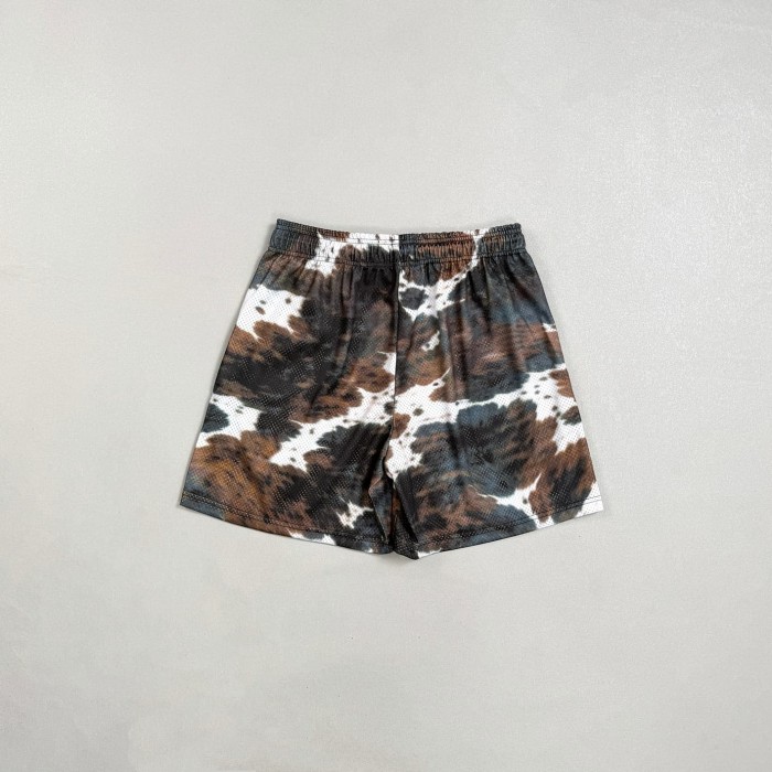 Eric Emanuel 1:1 quality version Tie Dye Splash Ink All Over Mesh EE Logo Loose Athletic Shorts 3 colors 29523768