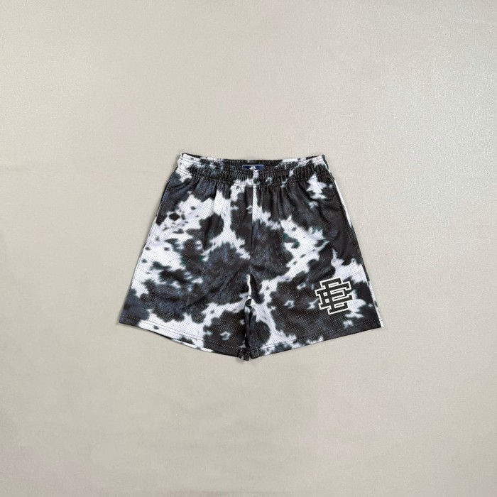 Eric Emanuel 1:1 quality version Tie Dye Splash Ink All Over Mesh EE Logo Loose Athletic Shorts 3 colors 29523768