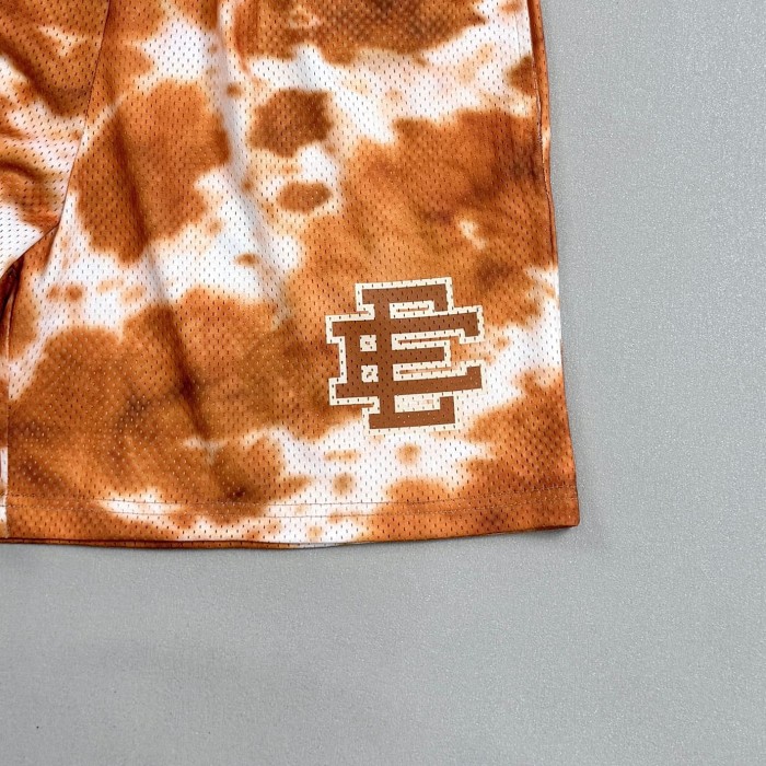 Eric Emanuel 1:1 quality version Tie Dye Splash Ink All Over Mesh EE Logo Loose Athletic Shorts 3 colors 29523768