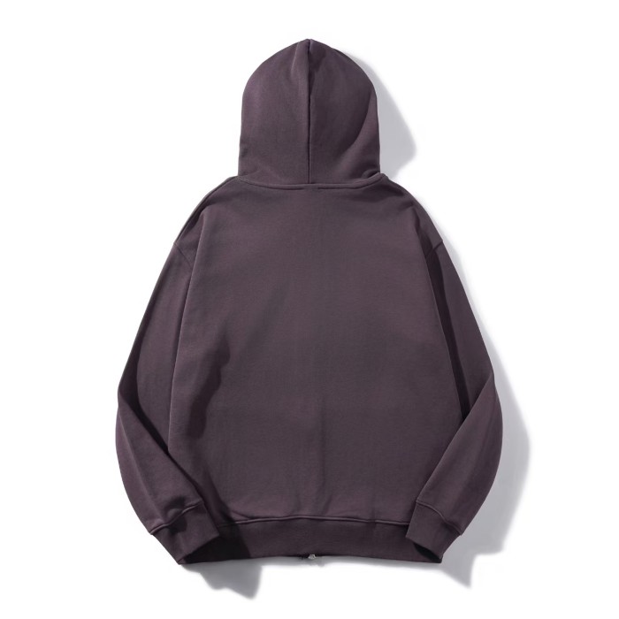 A Bathing Ape Bape Ape Head Small Logo Embroidery Loose Solid Color Zip-Up Hoodie 5 colors 29523452