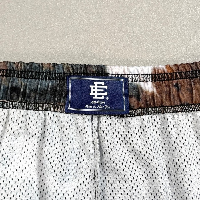 Eric Emanuel 1:1 quality version Tie Dye Splash Ink All Over Mesh EE Logo Loose Athletic Shorts 3 colors 29523768