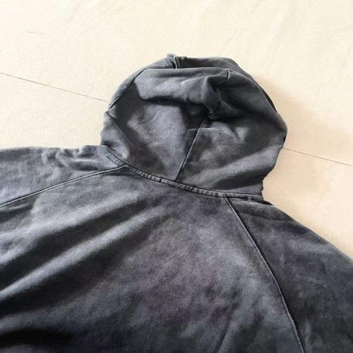 Satoshi Nakamoto Wash Chest Letter Utility Multi Pocket Snap Hood Oversized Hoodie 2 colors 29523459