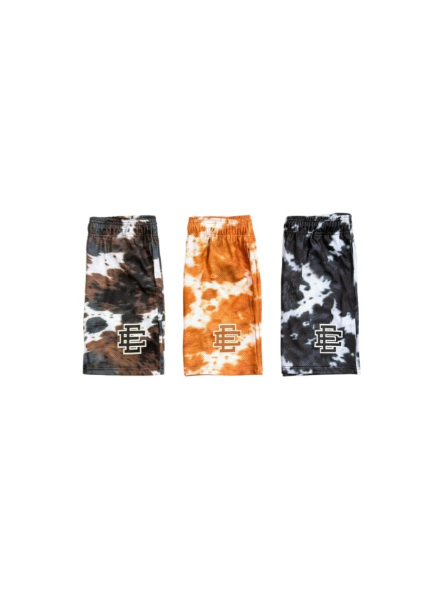 Eric Emanuel 1:1 quality version Tie Dye Splash Ink All Over Mesh EE Logo Loose Athletic Shorts 3 colors 29523768