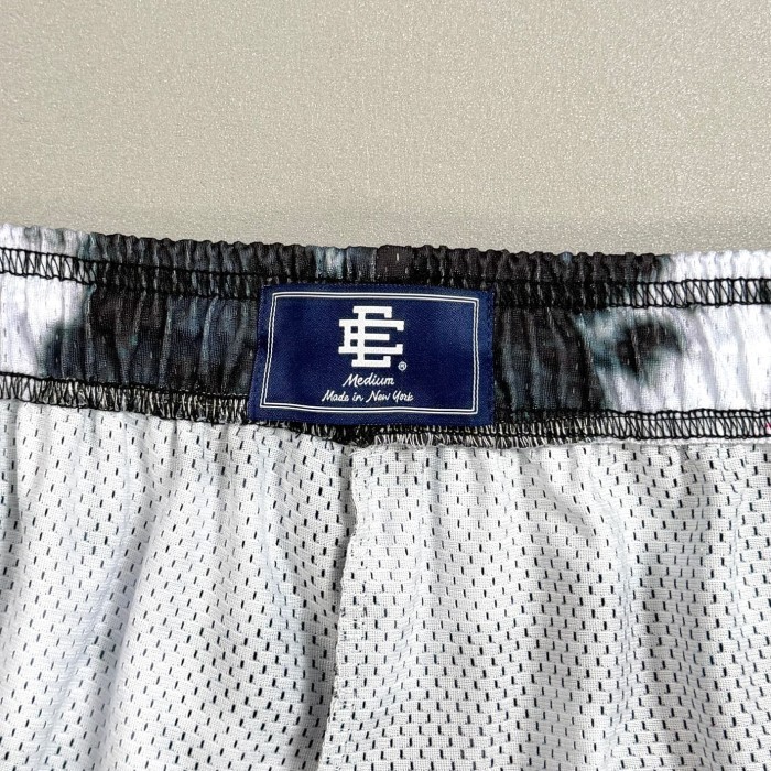 Eric Emanuel 1:1 quality version Tie Dye Splash Ink All Over Mesh EE Logo Loose Athletic Shorts 3 colors 29523768