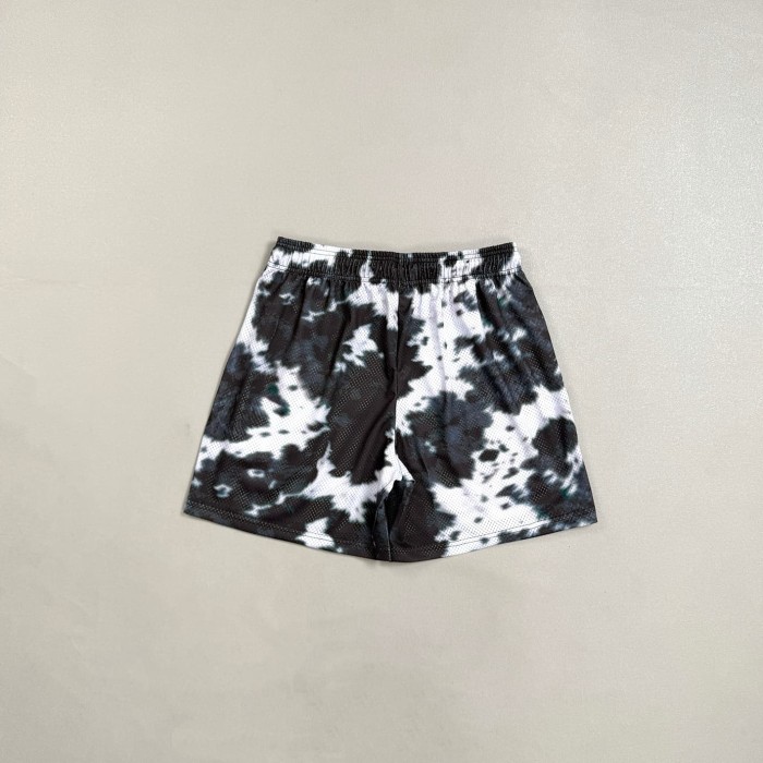 Eric Emanuel 1:1 quality version Tie Dye Splash Ink All Over Mesh EE Logo Loose Athletic Shorts 3 colors 29523768