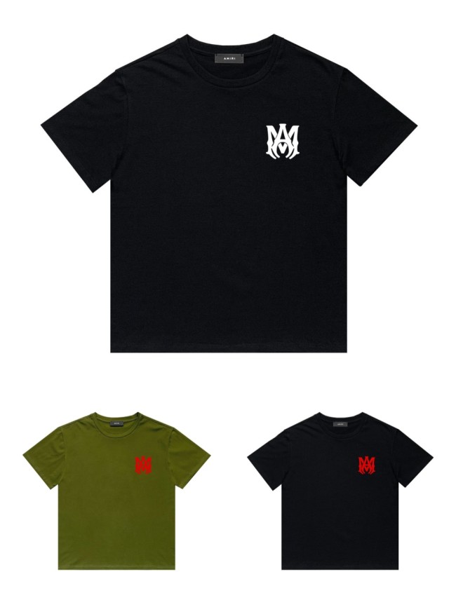 [50% Off]Amiri Front and Back Classic logo print tee 63 colors 28357866
