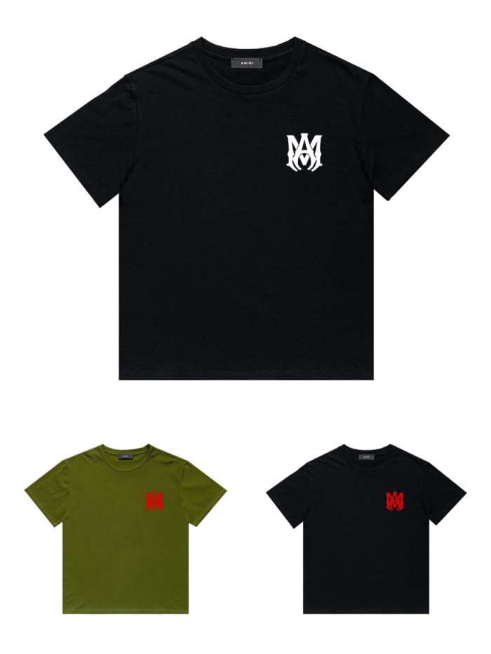 [50% Off]Amiri Front and Back Classic logo print tee 63 colors 28357866