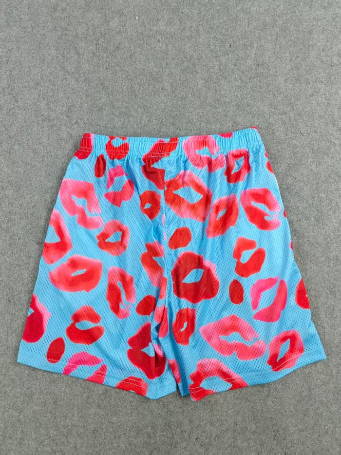 Eric Emanuel Lipstick Print Mesh Breathable Athletic Shorts 3 colors 26633961