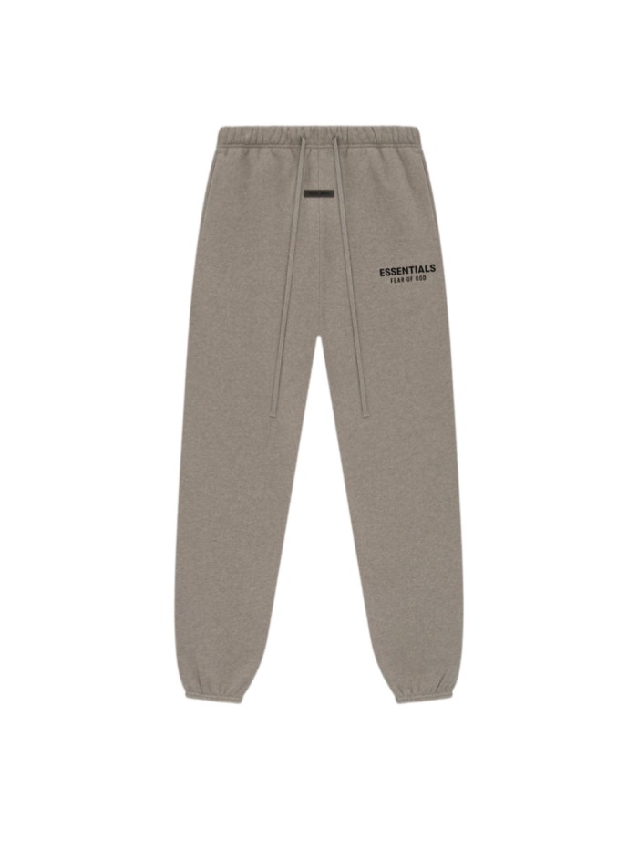 [50% Off]Fear Of God (Essentials) [Big & Tall for weights up to 220 lbs]1:1 quality version ALWAYS ON Classic Zipper Style Back Silicone Letter Hoodie & Sweatpants Set 2 colors 28389990