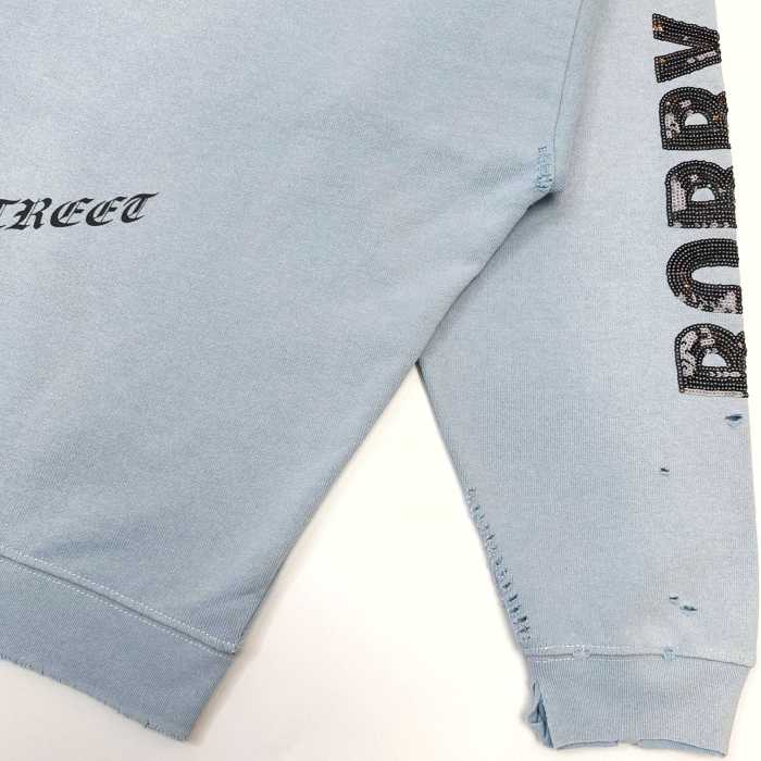 Paly Hollywood [Big & Tall for weights up to 220 lbs] 1:1 quality version Paly Hollywood Light Blue Graphic Hoodie