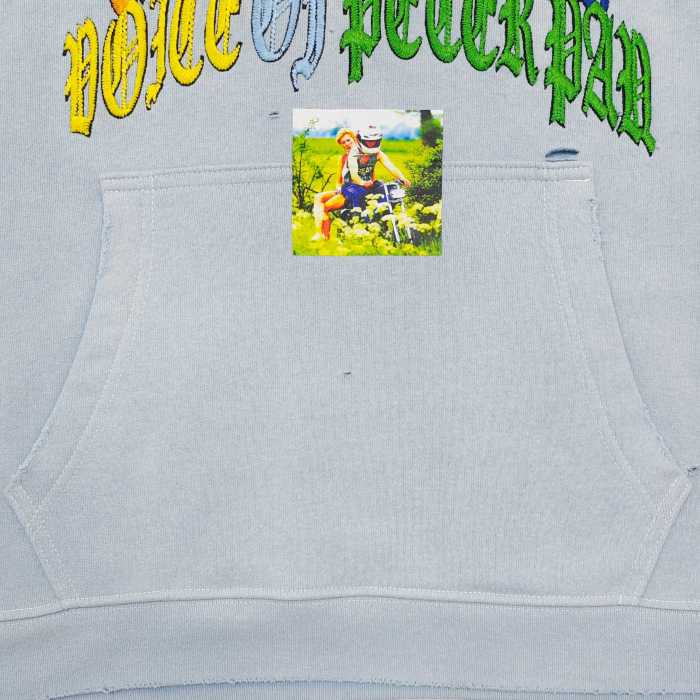 Paly Hollywood [Big & Tall for weights up to 220 lbs] 1:1 quality version Paly Hollywood Light Blue Graphic Hoodie