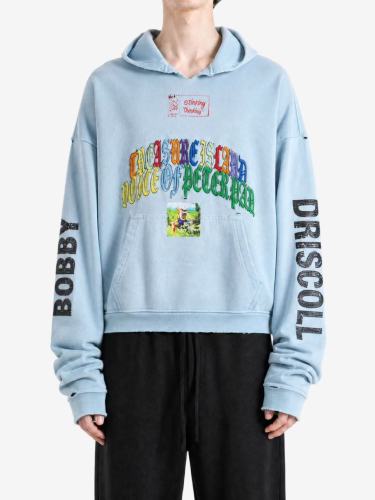 Paly Hollywood [Big & Tall for weights up to 220 lbs] 1:1 quality version Paly Hollywood Light Blue Graphic Hoodie