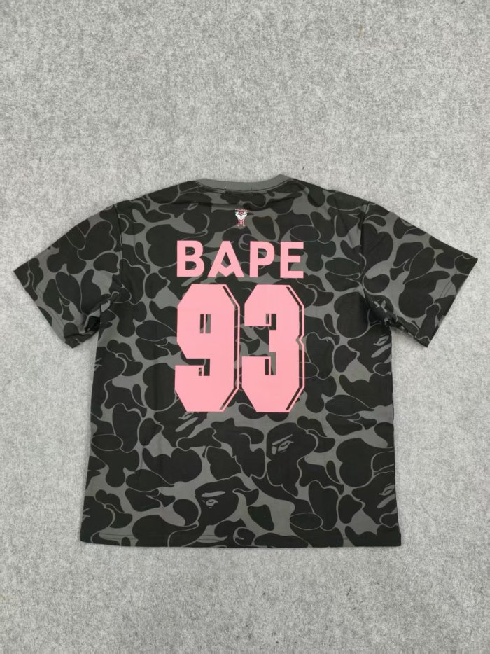 [50% Off]A Bathing Ape Bape Embroidered Badge Digital Print tee 3 colors 28491682
