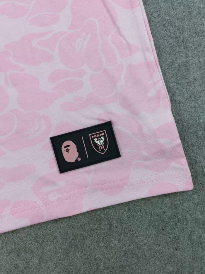 [50% Off]A Bathing Ape Bape Embroidered Badge Digital Print tee 3 colors 28491682