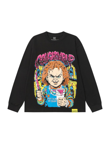 [50% Off]Cough Syrup Prank Kids Printed Print Long Sleeve T-Shirt 2 colors 28673492
