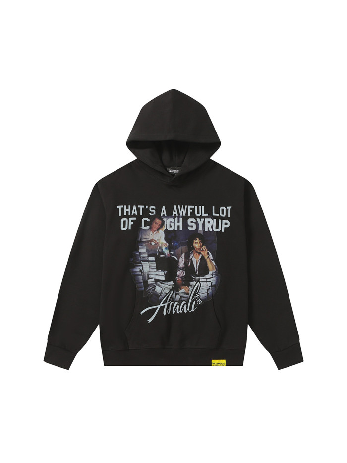 [50% Off]Cough Syrup Movie Poster Print Hoodie 28600199