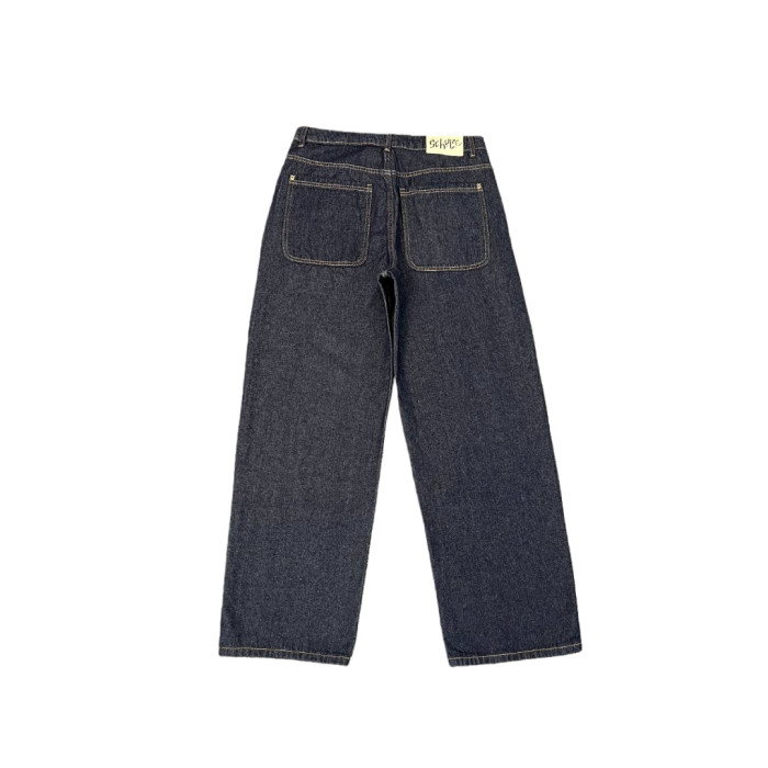 [50% Off]Casablanca Derschutze Embroidered Vintage Jeans 28519276