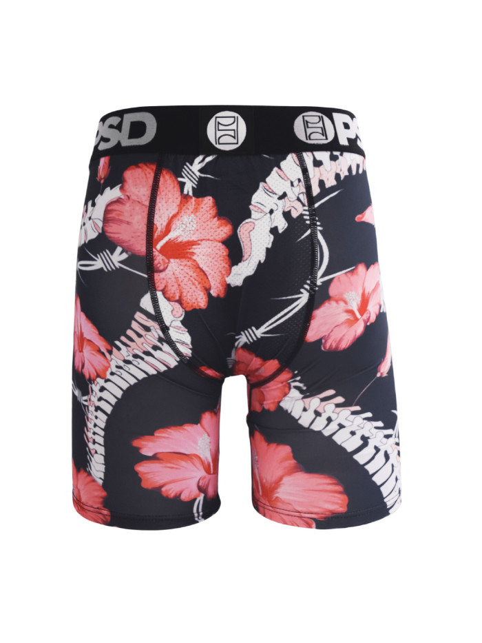 [50% Off]PSD Floral Bone Candy Print Boxer Briefs 2 colors 28712042