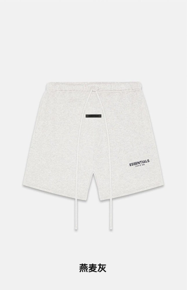 [50% Off]Fear Of God (Essentials) [Big & Tall for weights up to 220 lbs]1:1 quality version  ESSENTIALS 2021 3M logo black logo shorts 16823524