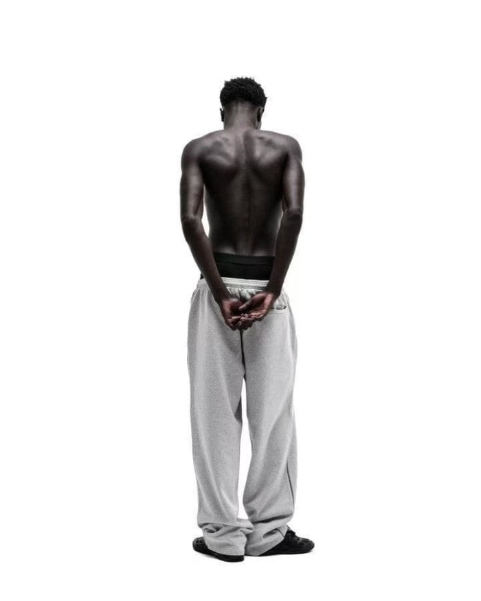 Sp5der [Big & Tall for weights up to 220 lbs]1:1 quality version Raglan Stitching 55 Frayed Patch Hoodie & Pants Set 29545412