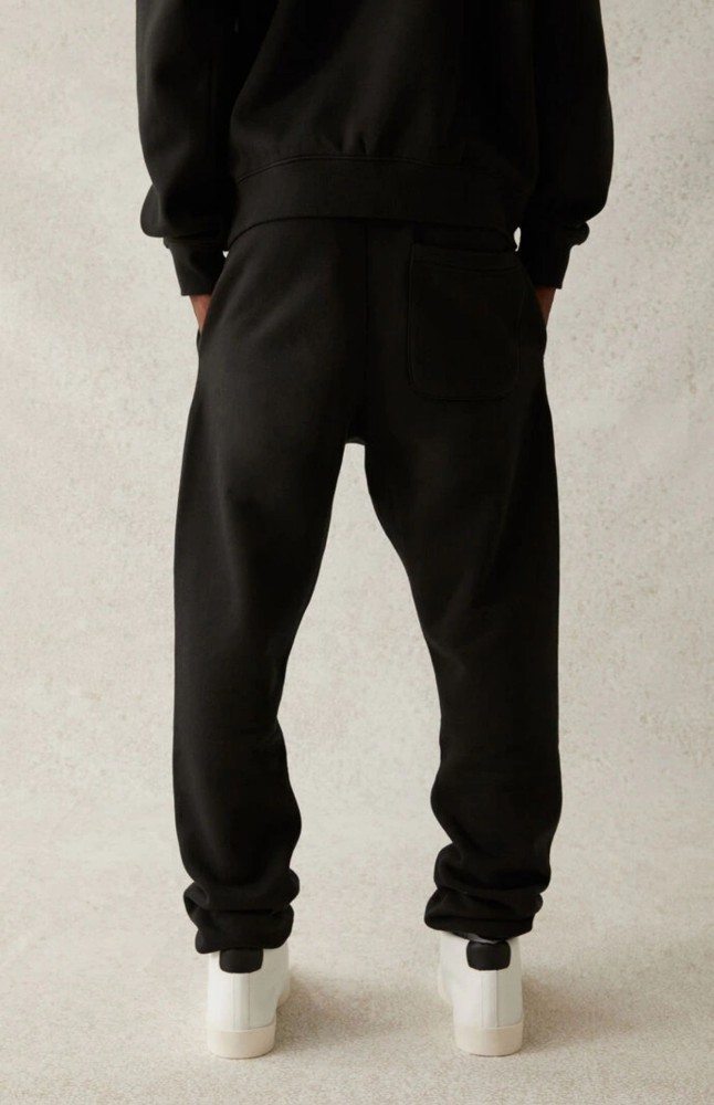Fear Of God (Essentials) 1:1 quality version 3M Reflective Letter Brushed Fleece Casual Cuffed Pants 8 colors 29545593